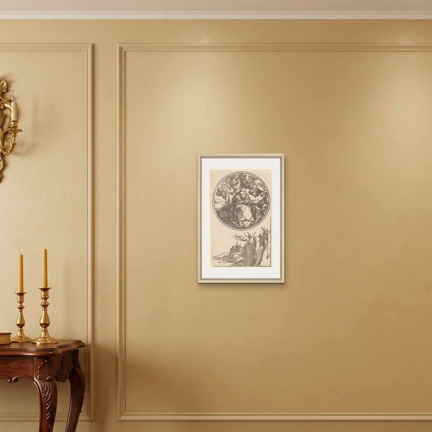 Orlonzo - FRAMED CANVAS WOOD 40x60cm16x24 ROOM