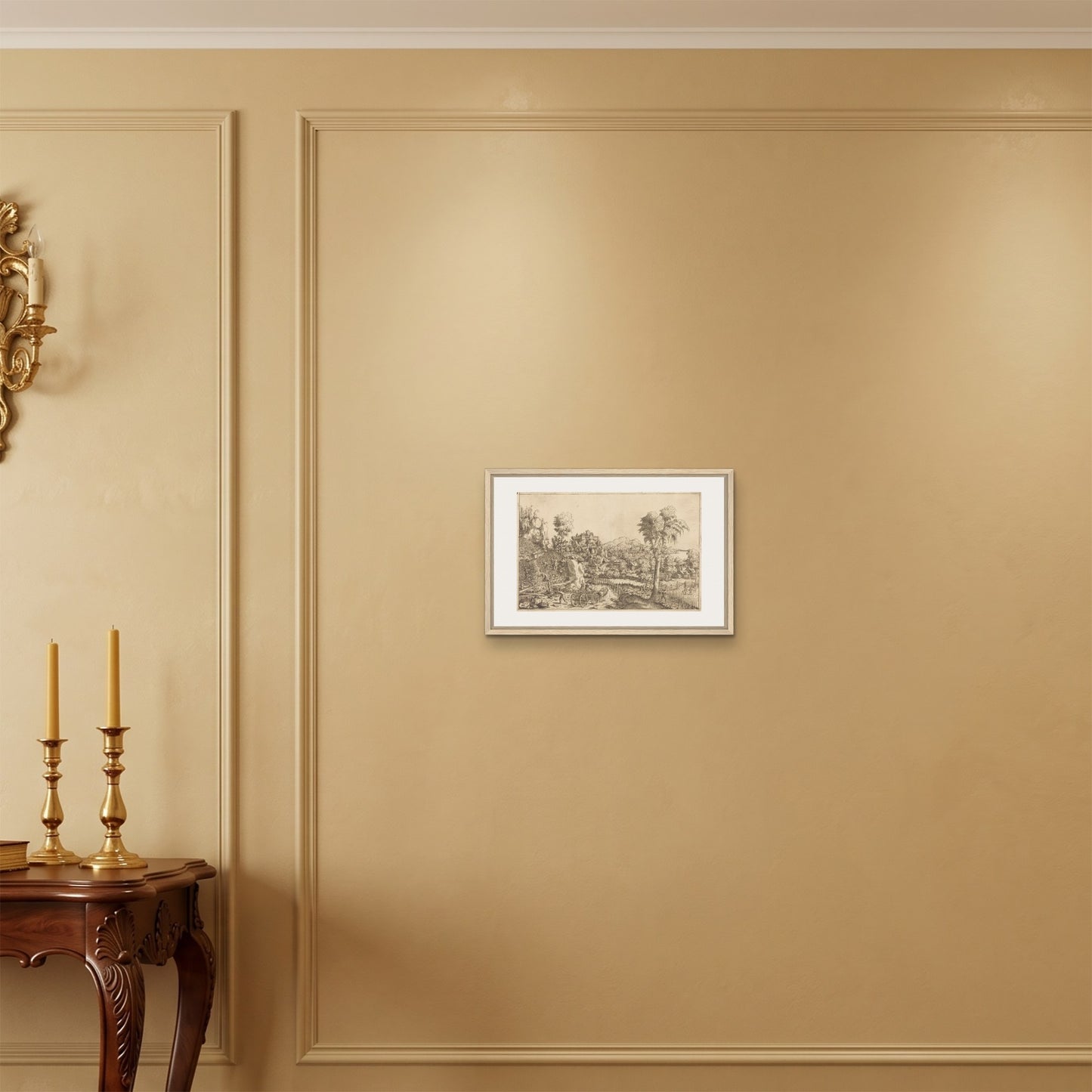 Orlonzo - FRAMED CANVAS WOOD 4530cm1812 ROOM