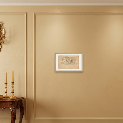 Orlonzo - FRAMED CANVAS WOOD 4530cm1812 ROOM