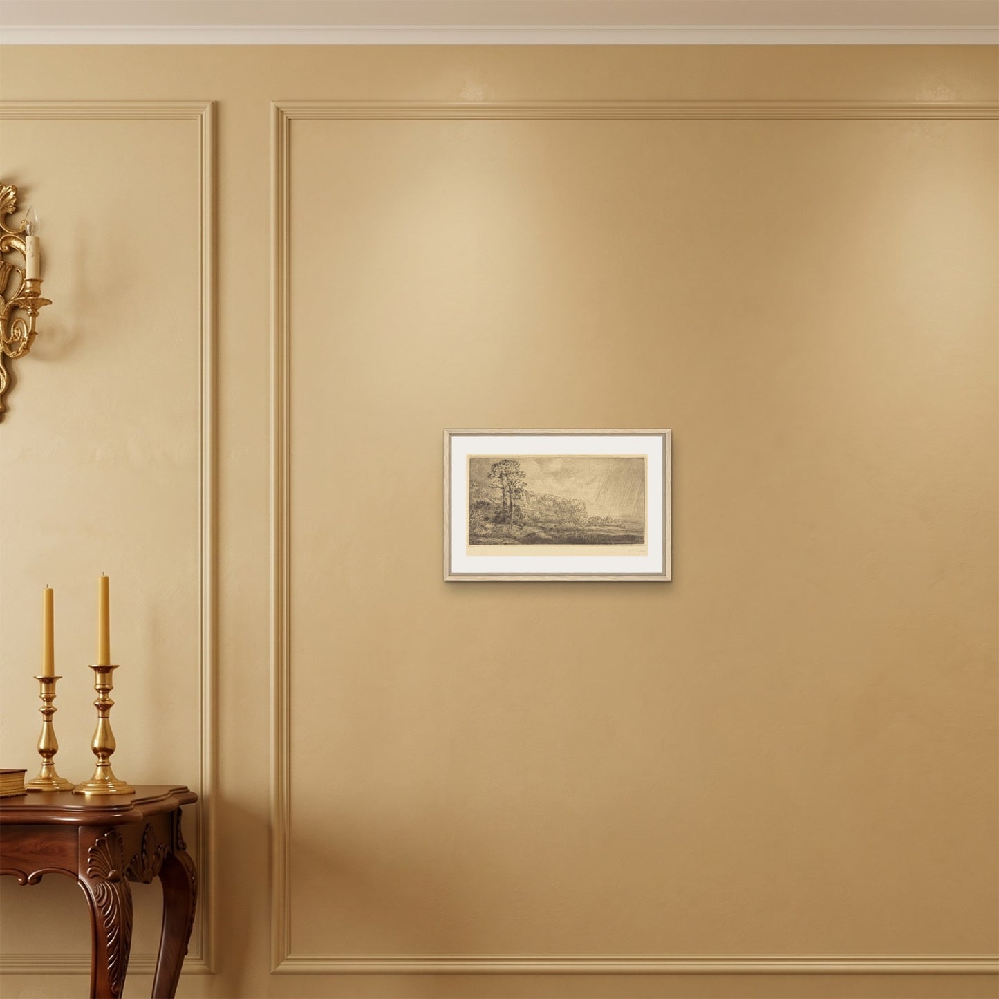 Orlonzo - FRAMED CANVAS WOOD 4530cm1812 ROOM