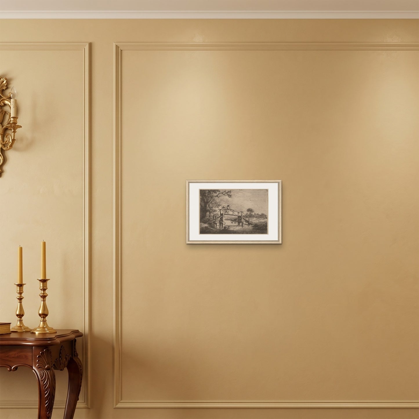 Orlonzo - FRAMED CANVAS WOOD 4530cm1812 ROOM