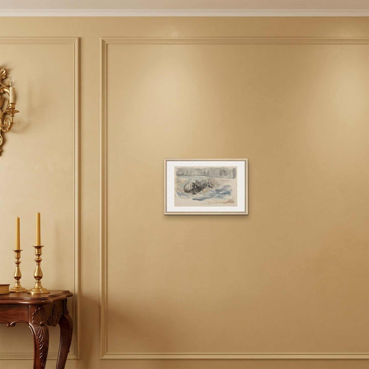 Orlonzo - FRAMED CANVAS WOOD 4530cm1812 ROOM