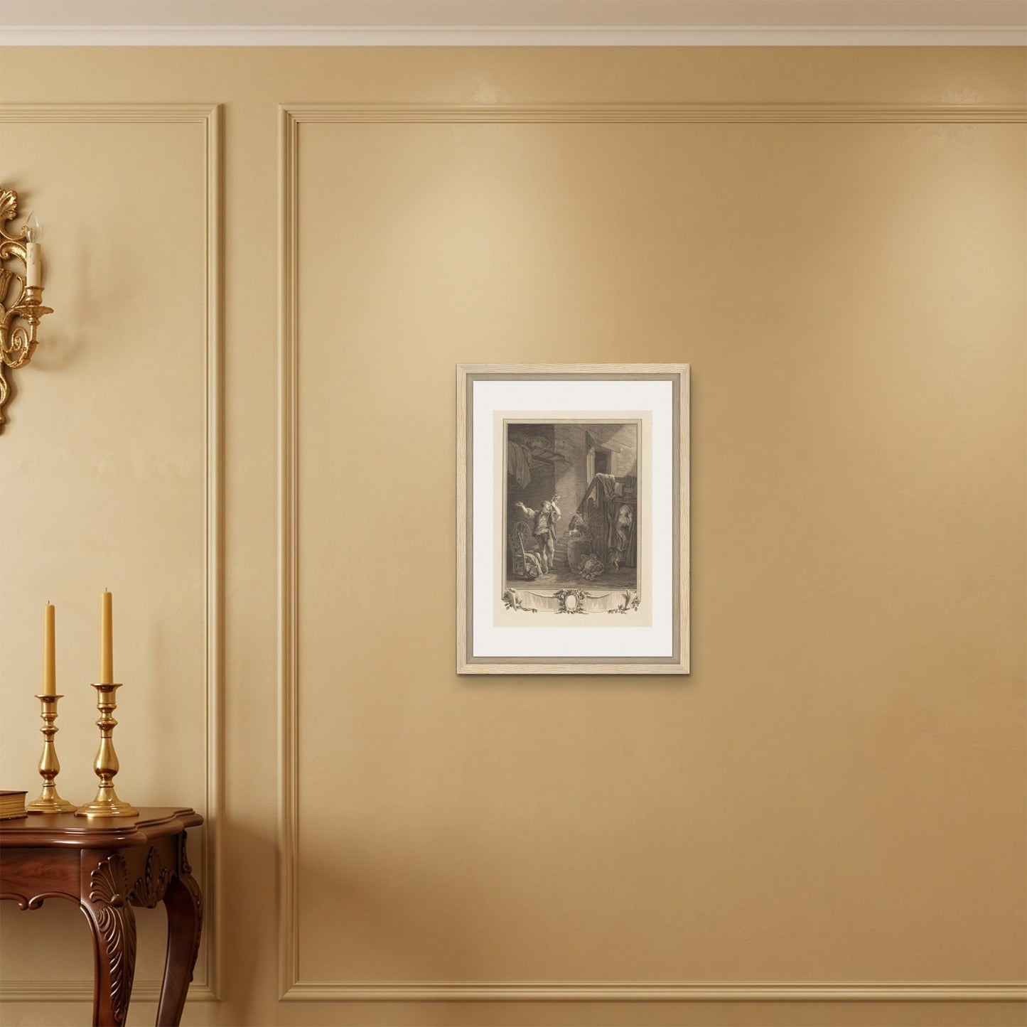 Orlonzo - FRAMED CANVAS WOOD 45x60cm18x24 ROOM