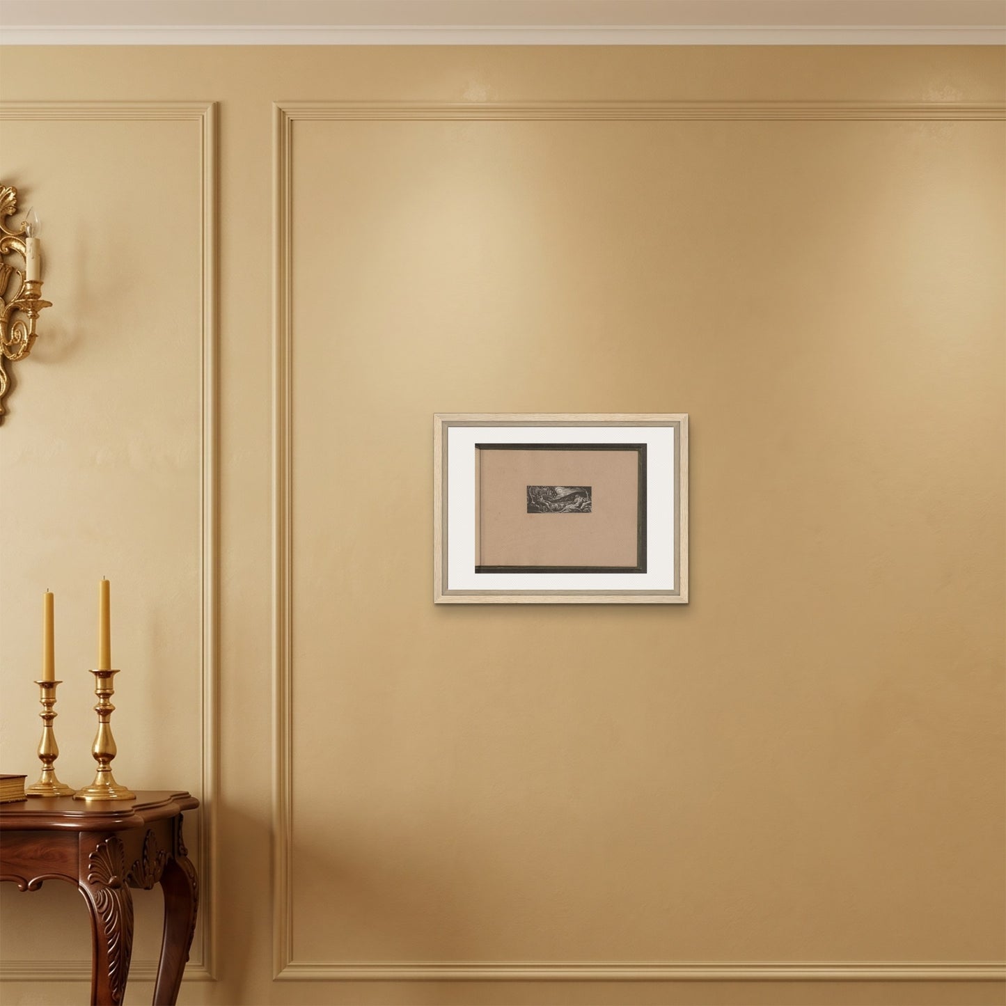 Orlonzo - FRAMED CANVAS WOOD 5040cm2016 ROOM