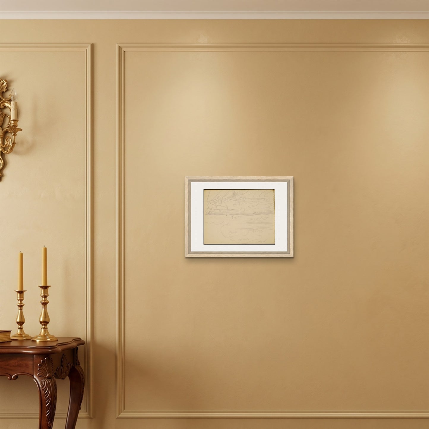 Orlonzo - FRAMED CANVAS WOOD 5040cm2016 ROOM