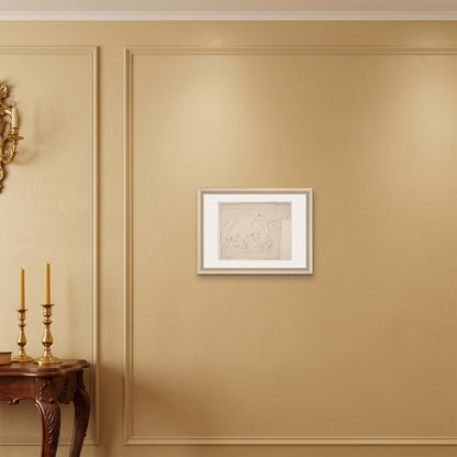 Orlonzo - FRAMED CANVAS WOOD 5040cm2016 ROOM