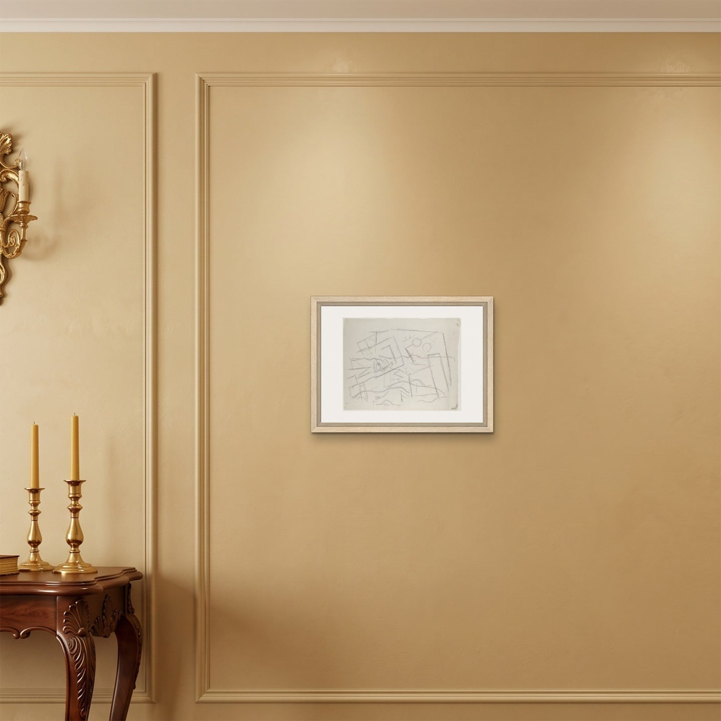 Orlonzo - FRAMED CANVAS WOOD 5040cm2016 ROOM