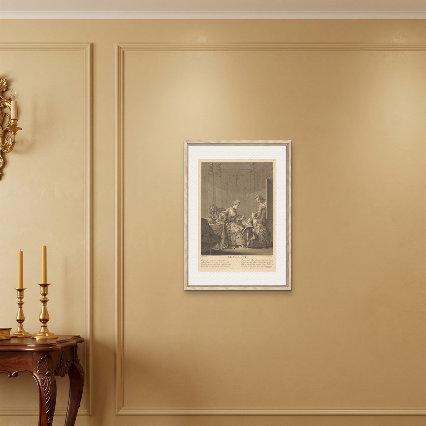 Orlonzo - FRAMED CANVAS WOOD 50x70cm20x28 ROOM