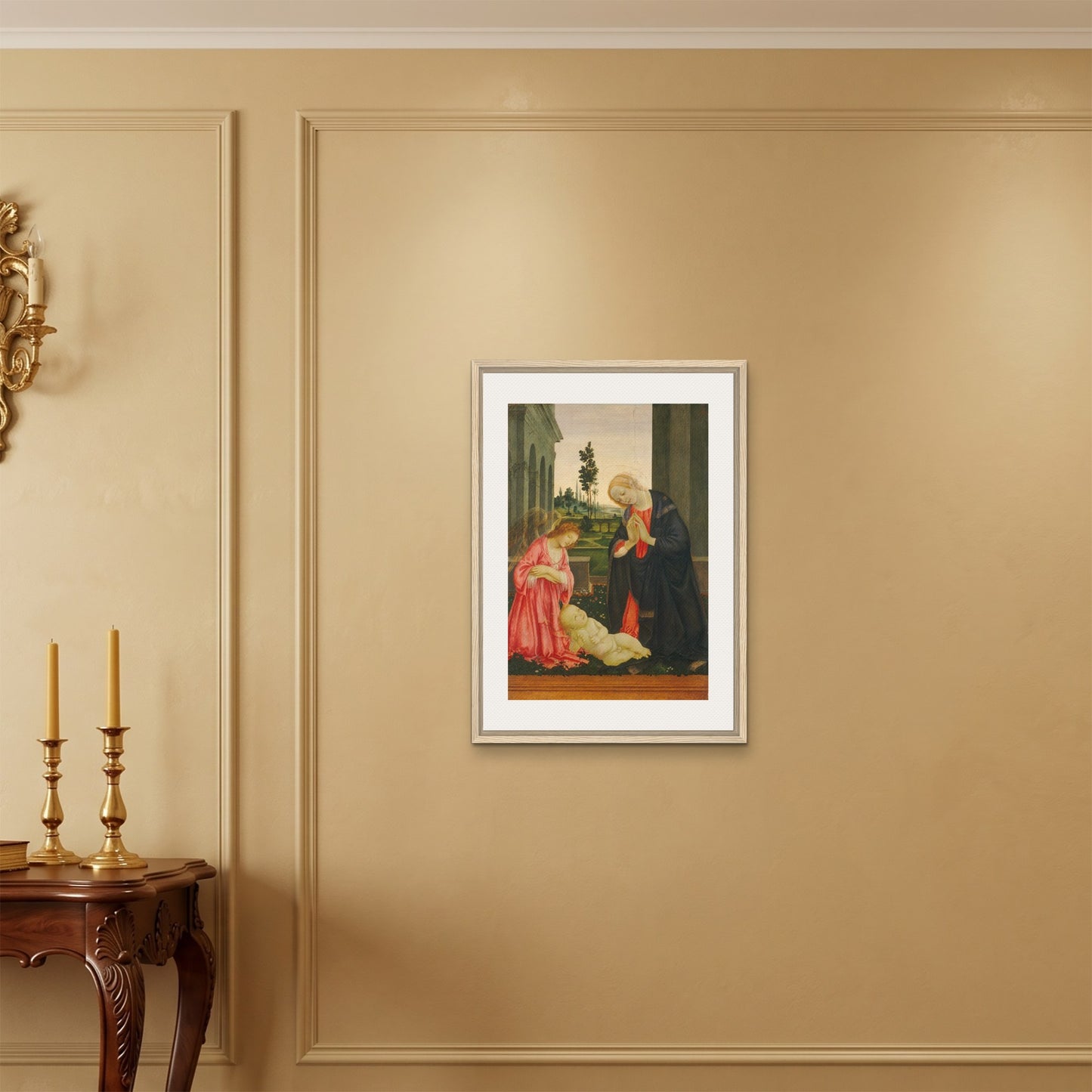 Orlonzo - FRAMED CANVAS WOOD 50x70cm20x28 ROOM