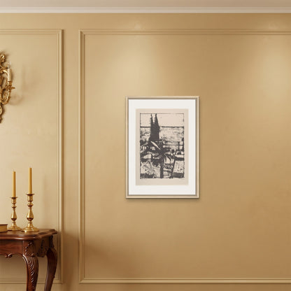 Orlonzo - FRAMED CANVAS WOOD 50x70cm20x28 ROOM