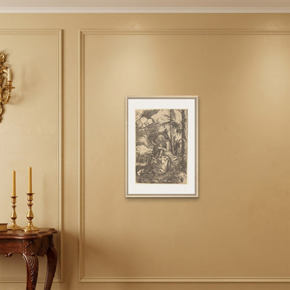 Orlonzo - FRAMED CANVAS WOOD 50x70cm20x28 ROOM