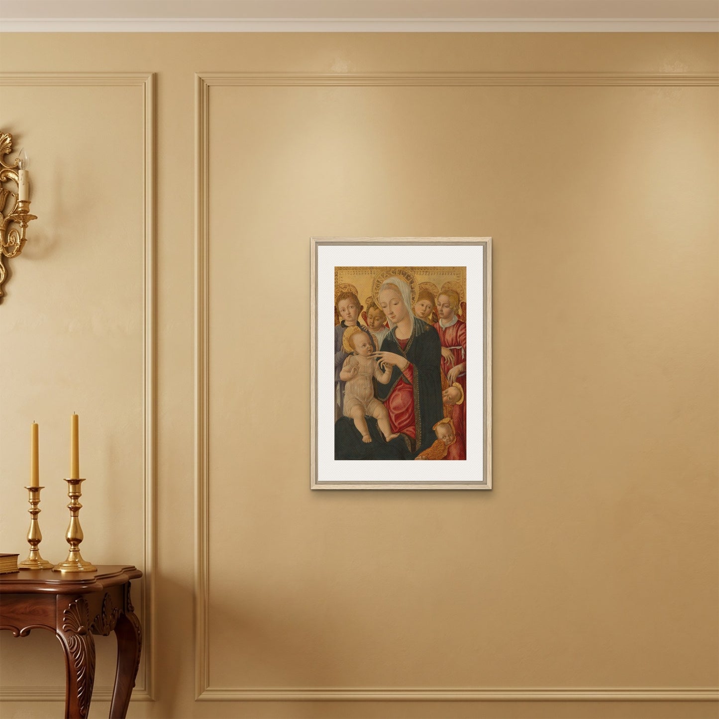 Orlonzo - FRAMED CANVAS WOOD 50x70cm20x28 ROOM