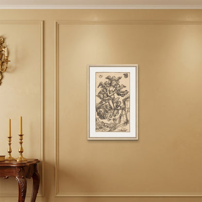 Orlonzo - FRAMED CANVAS WOOD 50x75cm20x30 ROOM