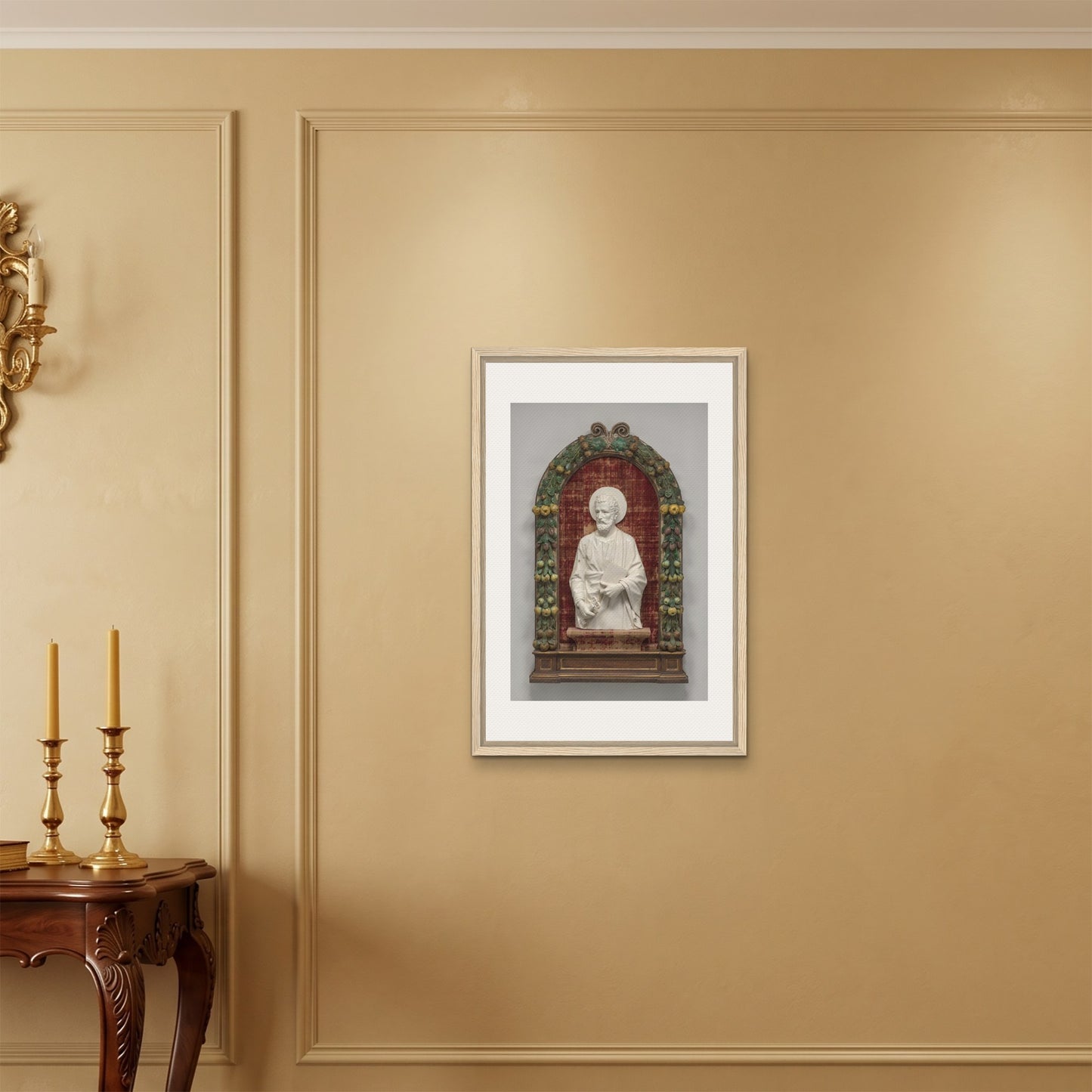 Orlonzo - FRAMED CANVAS WOOD 50x75cm20x30 ROOM