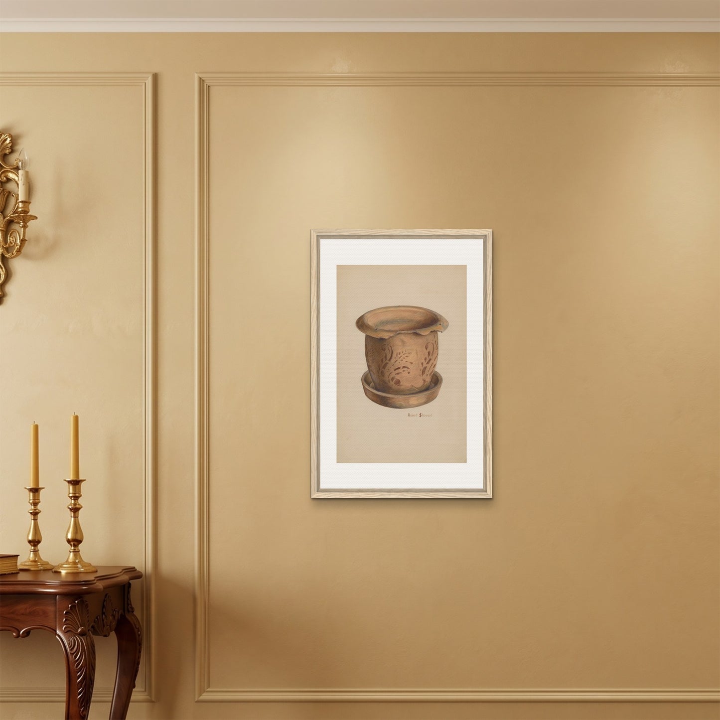 Orlonzo - FRAMED CANVAS WOOD 50x75cm20x30 ROOM
