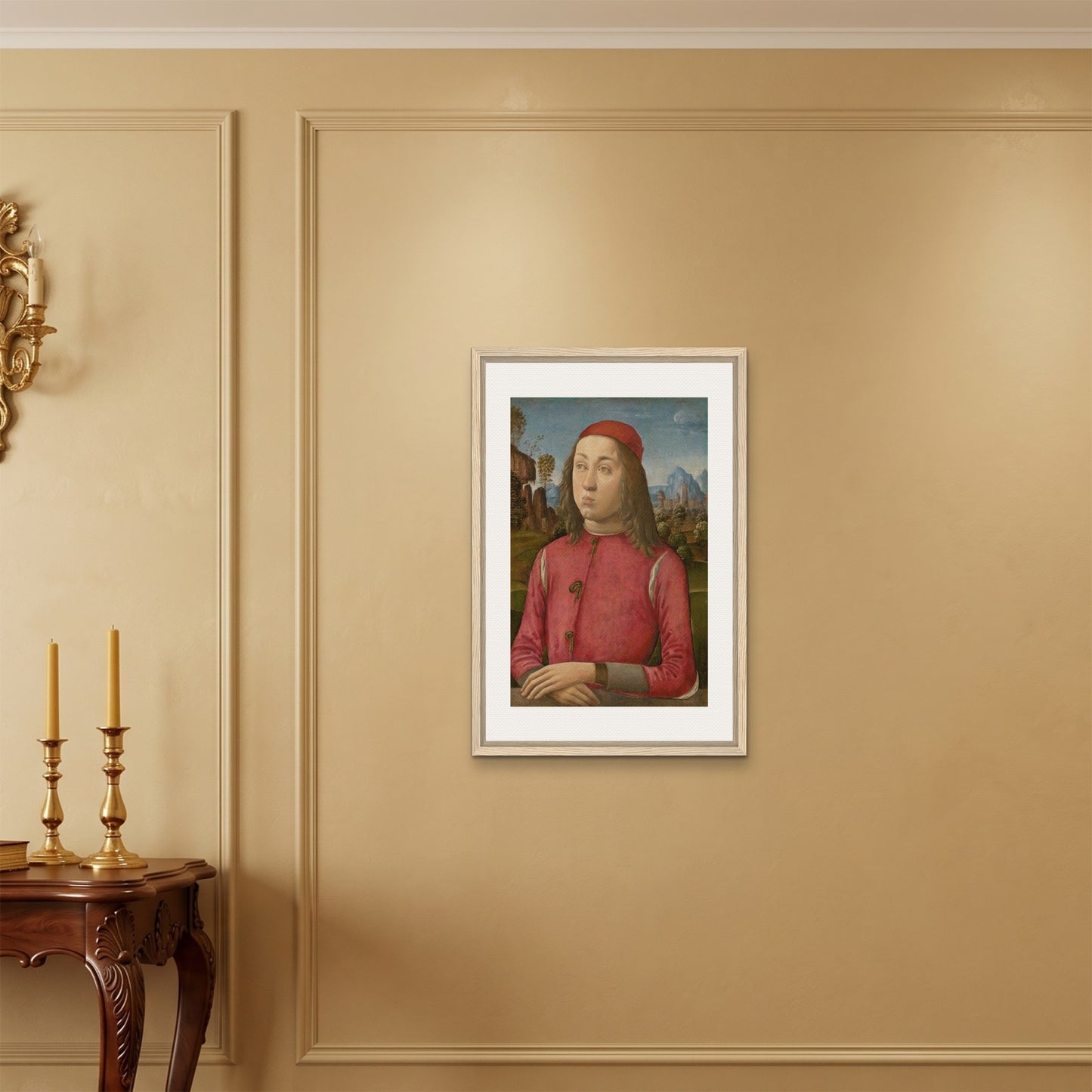 Orlonzo - FRAMED CANVAS WOOD 50x75cm20x30 ROOM