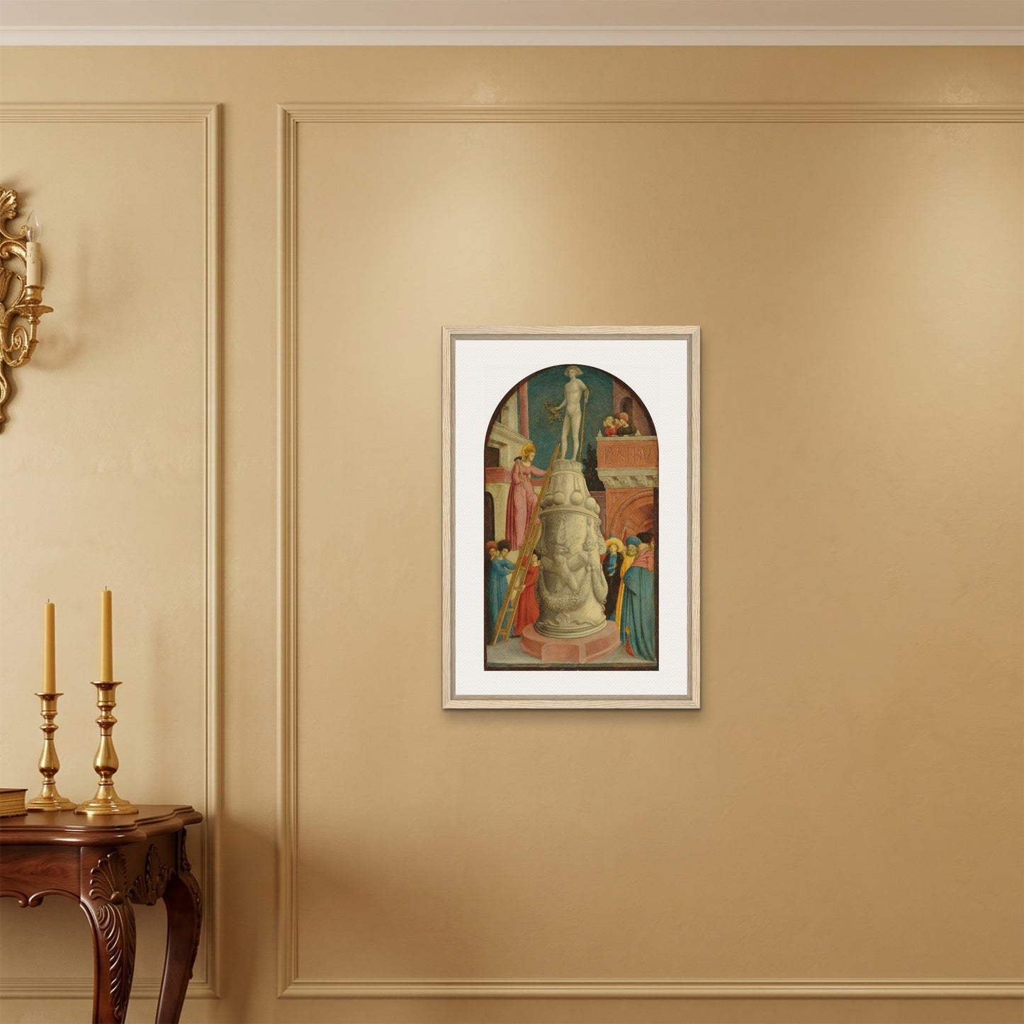 Orlonzo - FRAMED CANVAS WOOD 50x75cm20x30 ROOM
