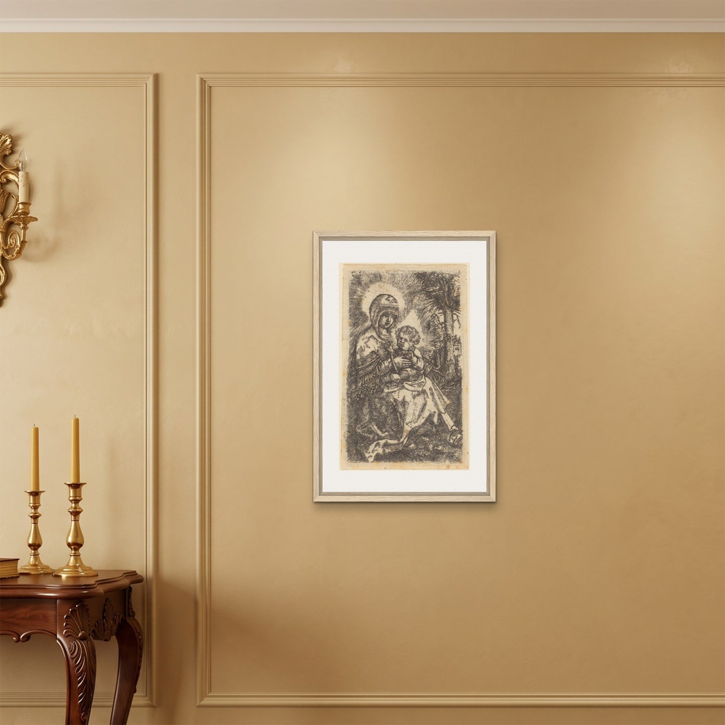 Orlonzo - FRAMED CANVAS WOOD 50x75cm20x30 ROOM