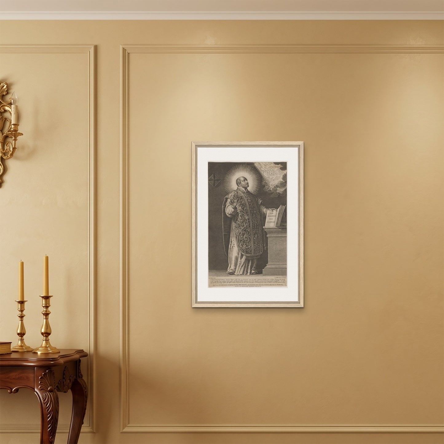 Orlonzo - FRAMED CANVAS WOOD 50x75cm20x30 ROOM