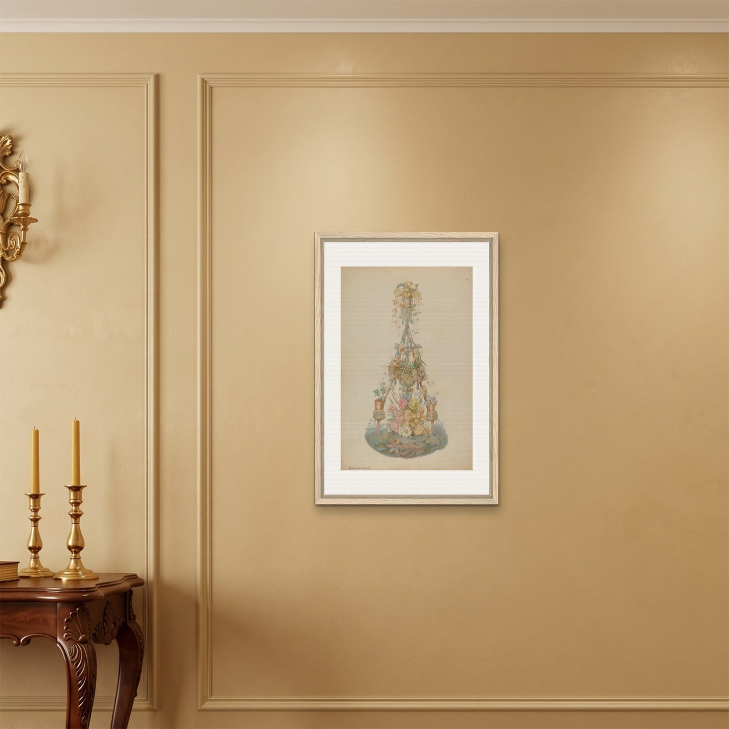 Orlonzo - FRAMED CANVAS WOOD 50x75cm20x30 ROOM