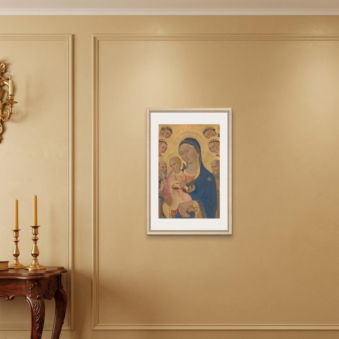 Orlonzo - FRAMED CANVAS WOOD 50x75cm20x30 ROOM