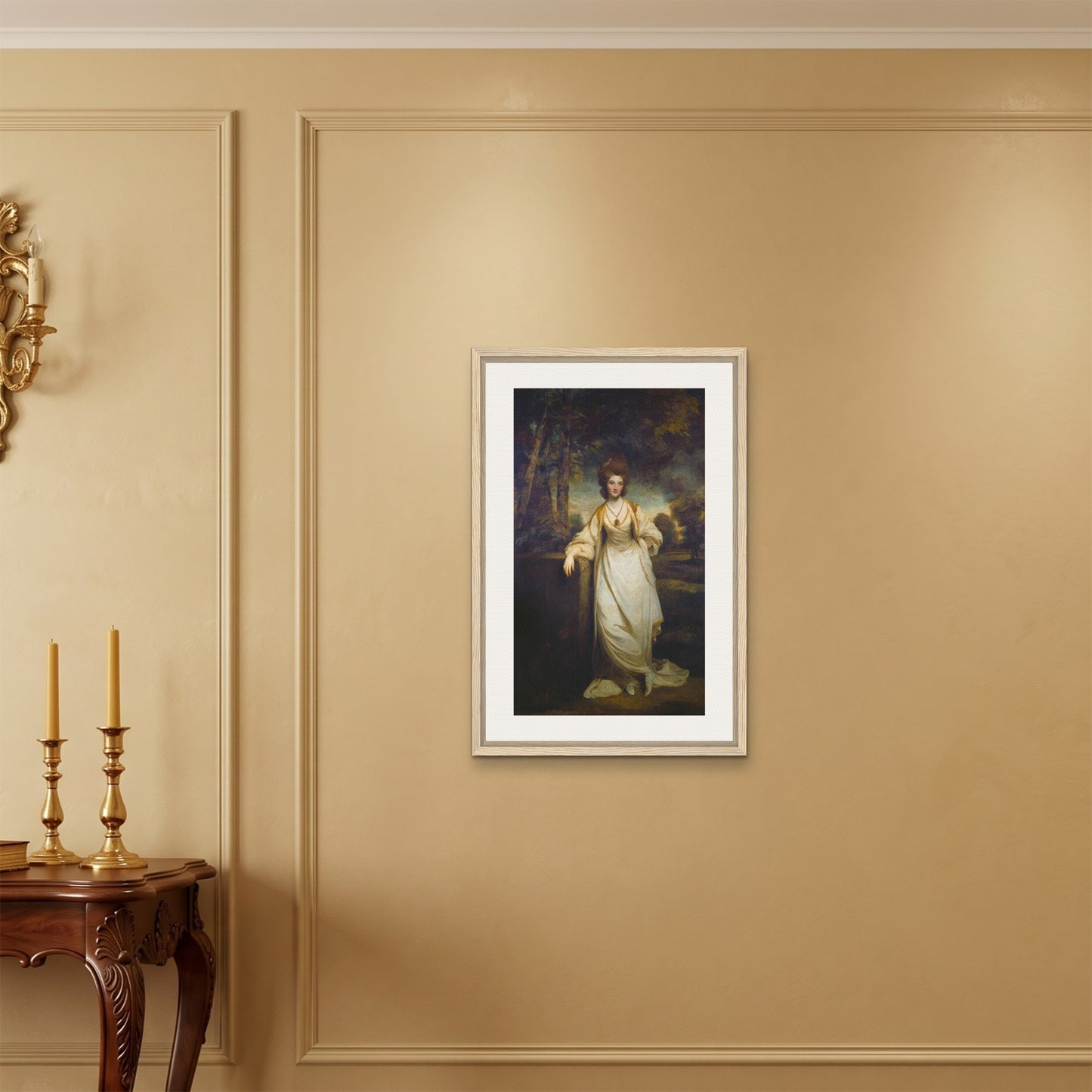 Orlonzo - FRAMED CANVAS WOOD 50x75cm20x30 ROOM