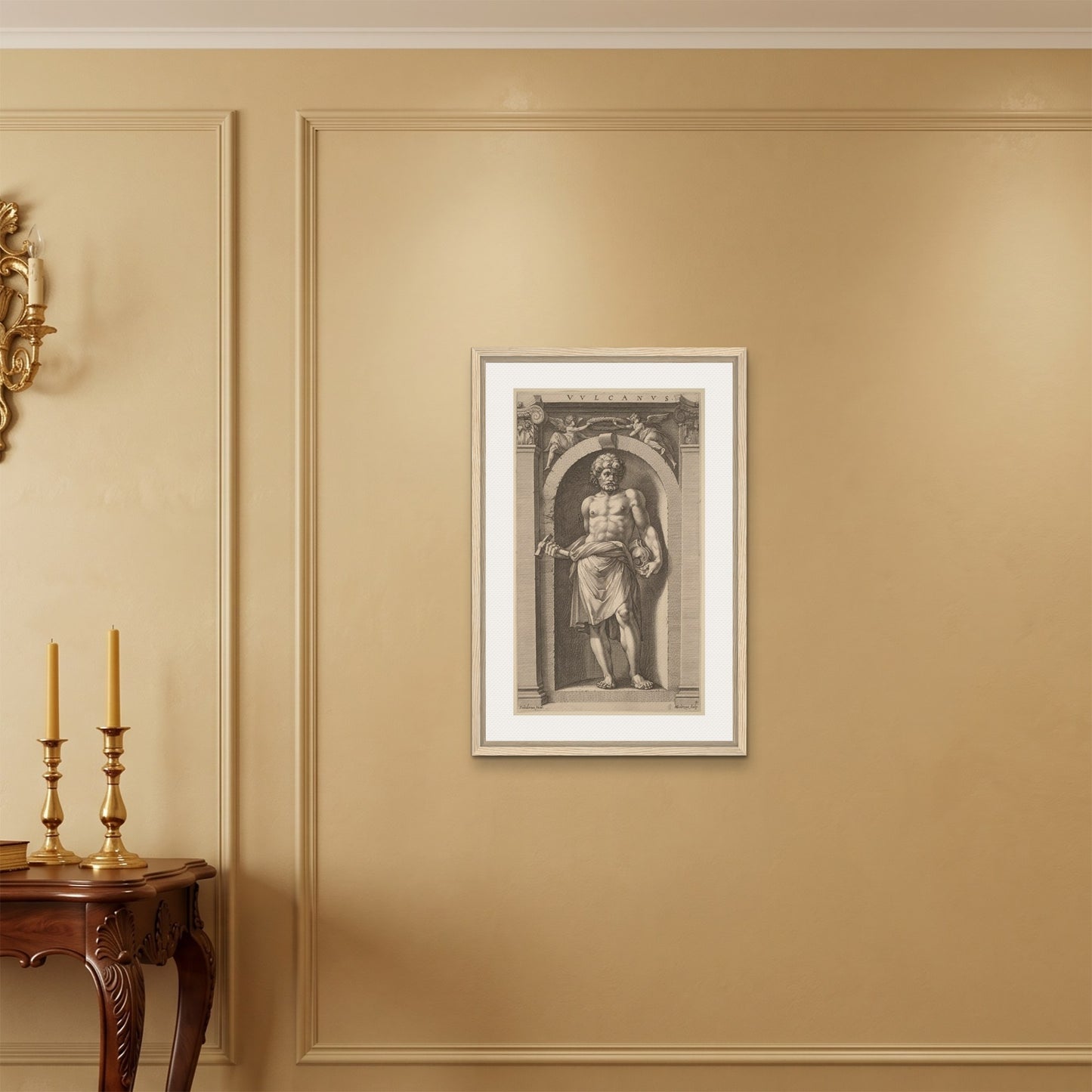 Orlonzo - FRAMED CANVAS WOOD 50x75cm20x30 ROOM