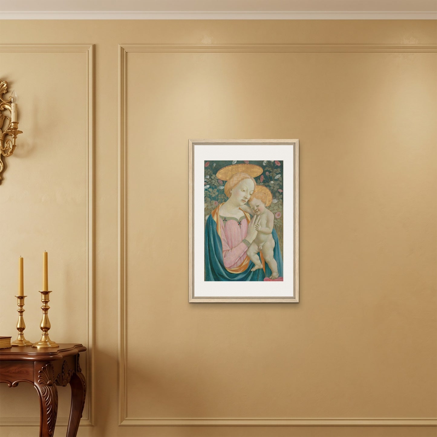 Orlonzo - FRAMED CANVAS WOOD 50x75cm20x30 ROOM