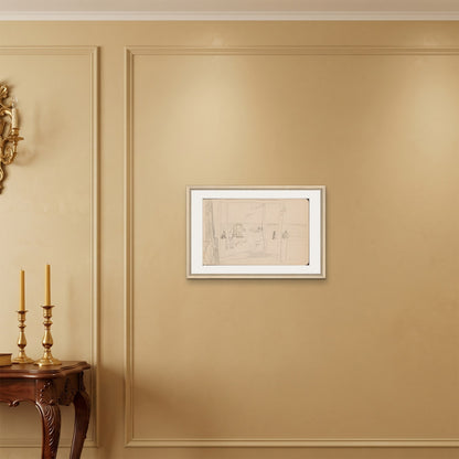 Orlonzo - FRAMED CANVAS WOOD 6040cm2416 ROOM