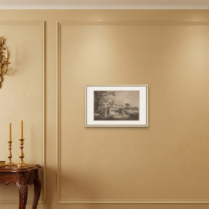 Orlonzo - FRAMED CANVAS WOOD 6040cm2416 ROOM