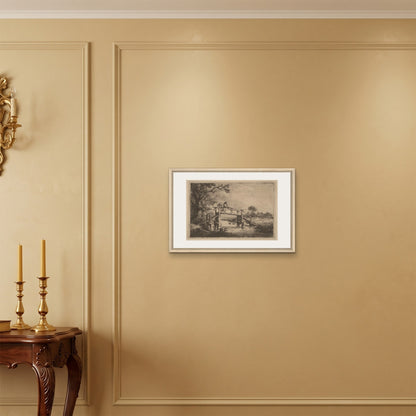 Orlonzo - FRAMED CANVAS WOOD 6040cm2416 ROOM