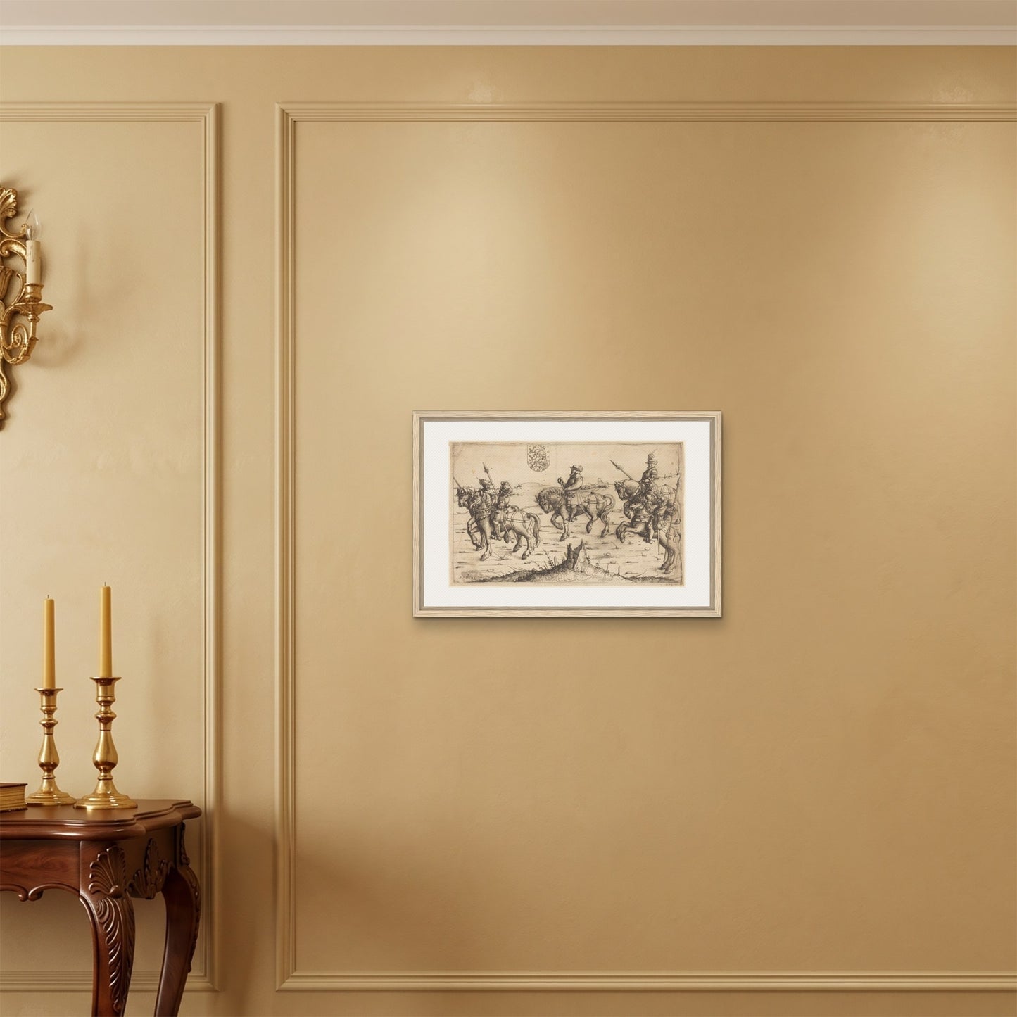 Orlonzo - FRAMED CANVAS WOOD 6040cm2416 ROOM