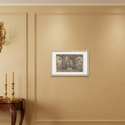 Orlonzo - FRAMED CANVAS WOOD 6040cm2416 ROOM