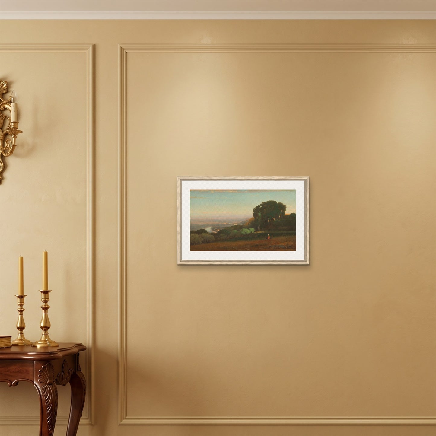 Orlonzo - FRAMED CANVAS WOOD 6040cm2416 ROOM