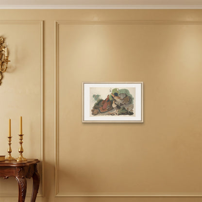 Orlonzo - FRAMED CANVAS WOOD 6040cm2416 ROOM