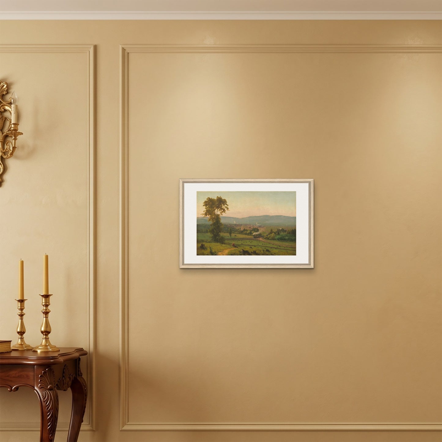 Orlonzo - FRAMED CANVAS WOOD 6040cm2416 ROOM