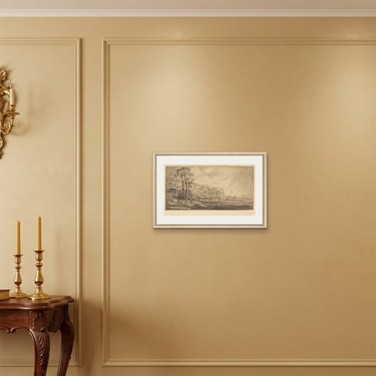 Orlonzo - FRAMED CANVAS WOOD 6040cm2416 ROOM