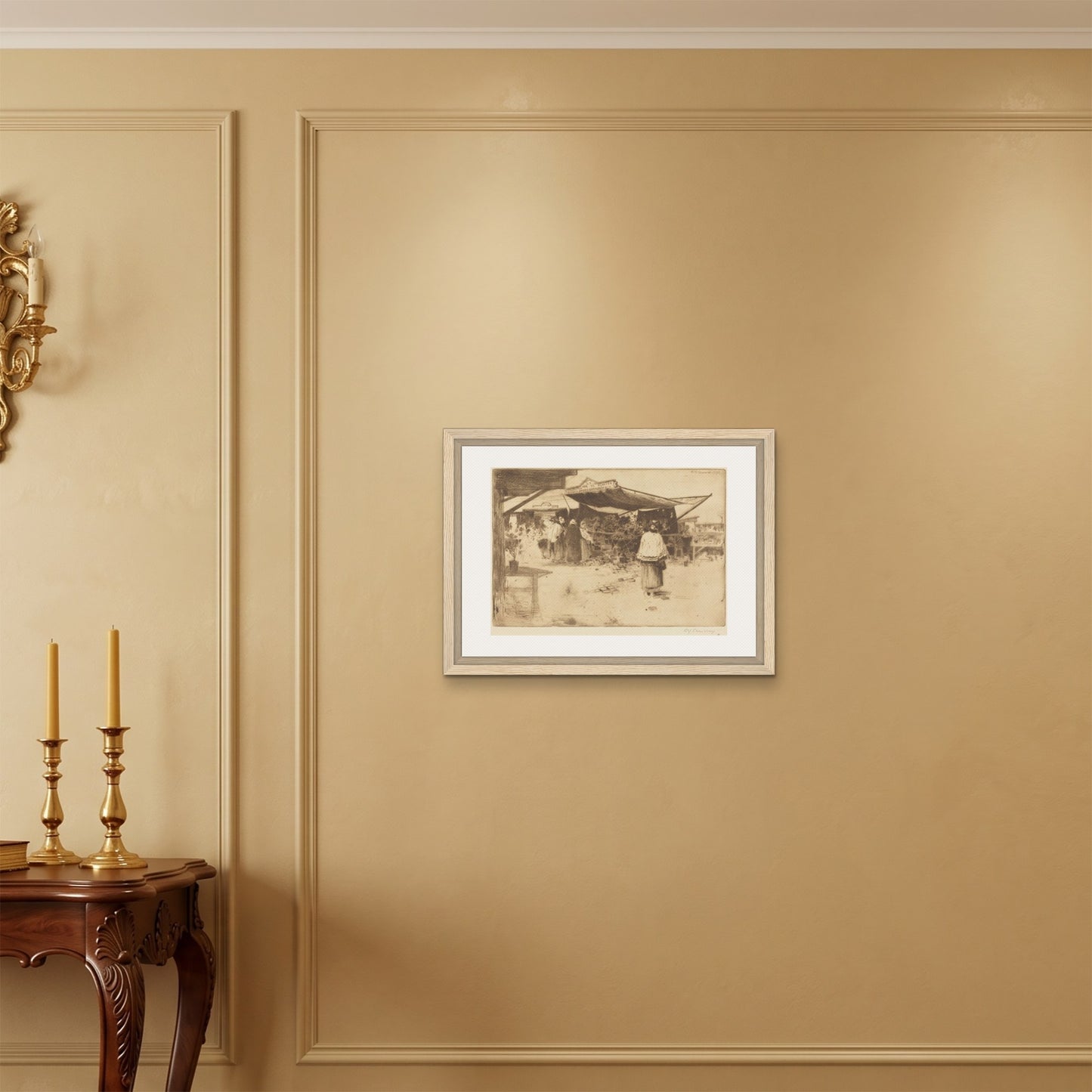 Orlonzo - FRAMED CANVAS WOOD 6045cm2418 ROOM