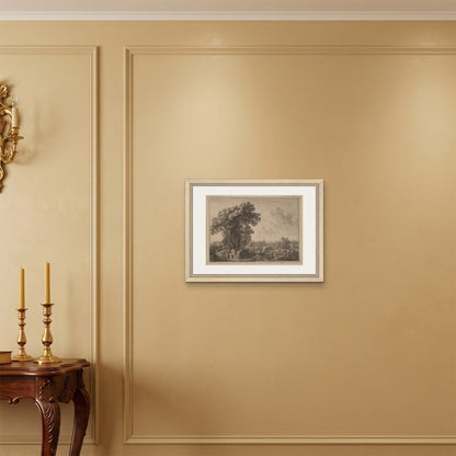 Orlonzo - FRAMED CANVAS WOOD 6045cm2418 ROOM