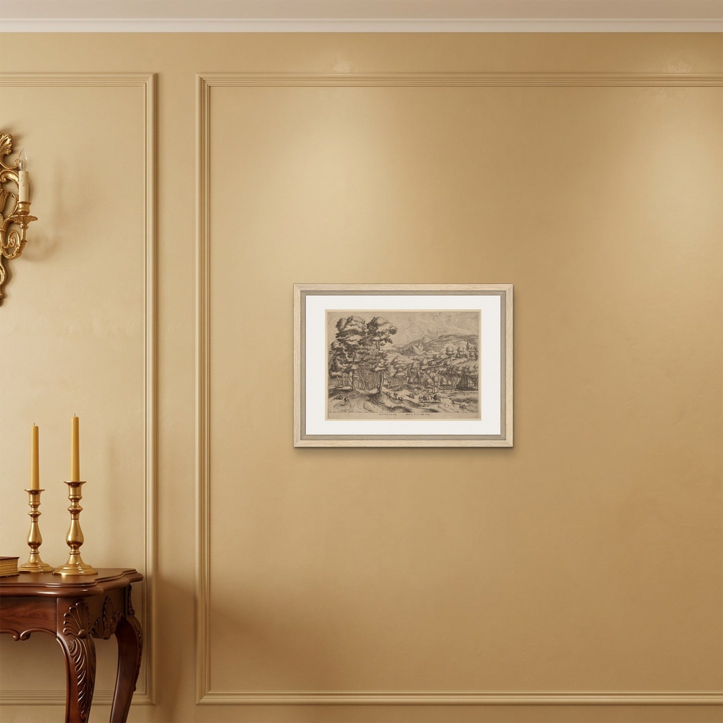 Orlonzo - FRAMED CANVAS WOOD 6045cm2418 ROOM