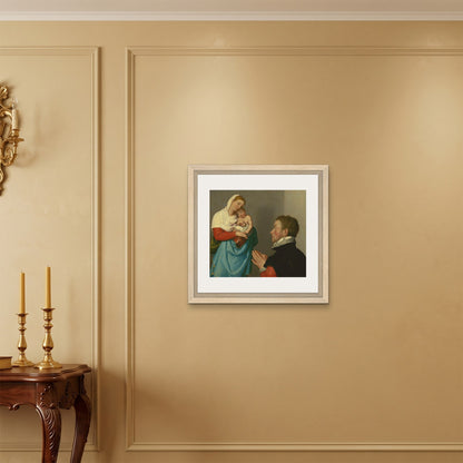 Orlonzo - FRAMED CANVAS WOOD 6060cm2424 ROOM