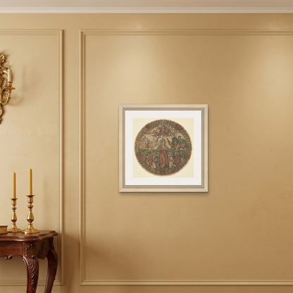 Orlonzo - FRAMED CANVAS WOOD 6060cm2424 ROOM