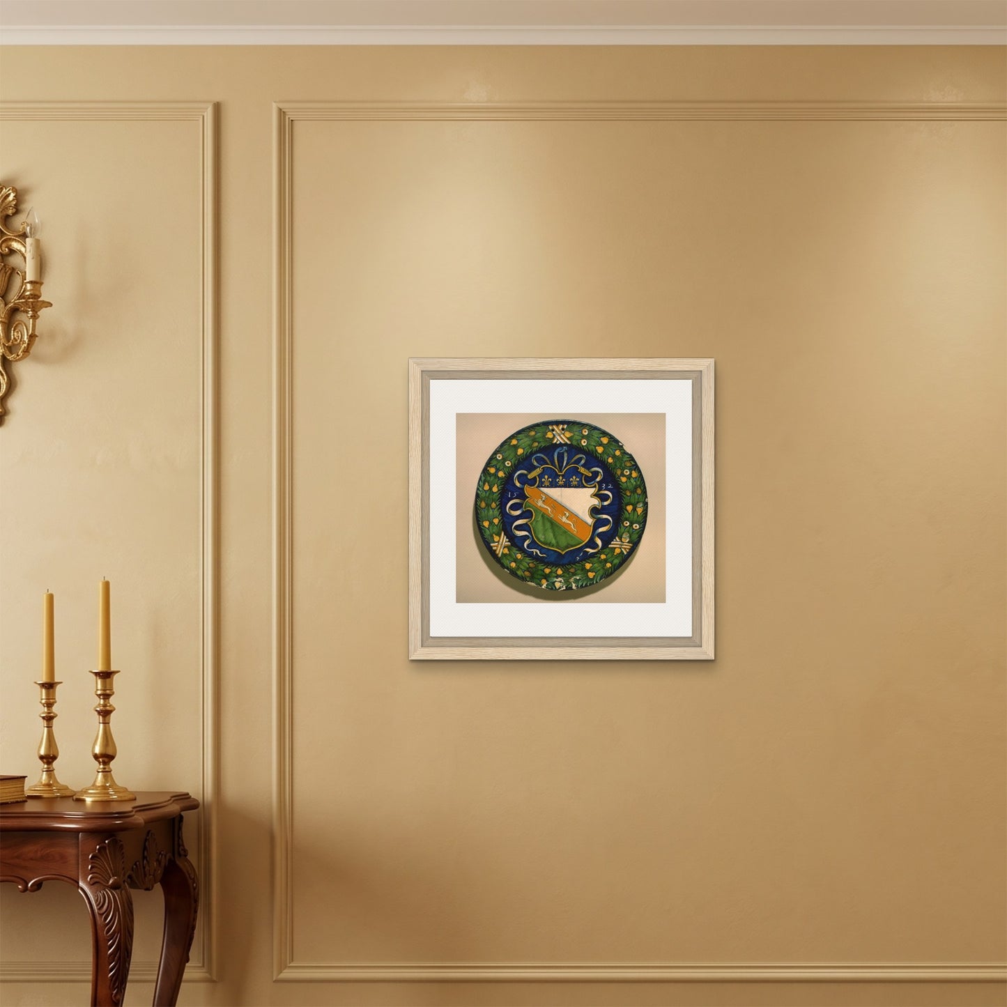 Orlonzo - FRAMED CANVAS WOOD 6060cm2424 ROOM