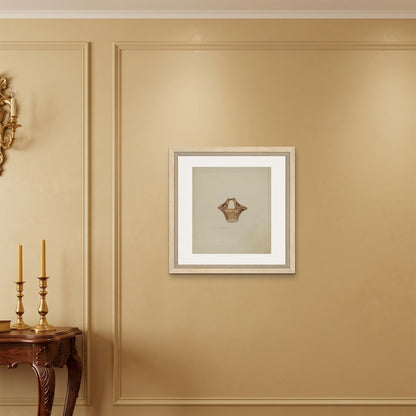 Orlonzo - FRAMED CANVAS WOOD 60x60cm24x24 ROOM
