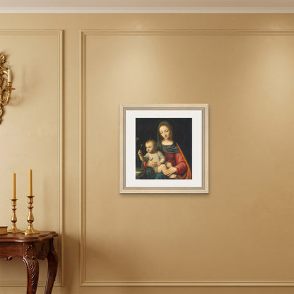 Orlonzo - FRAMED CANVAS WOOD 60x60cm24x24 ROOM