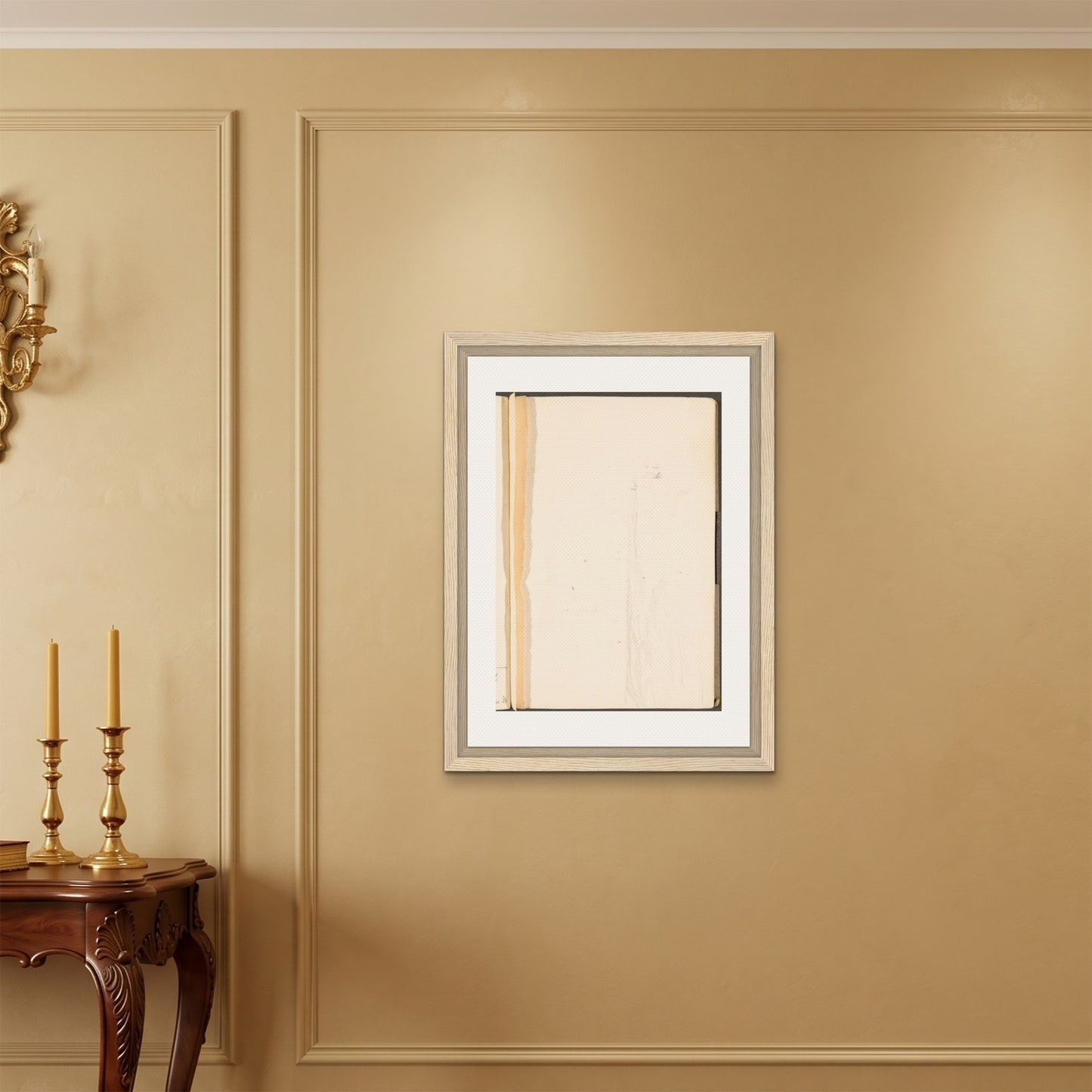 Orlonzo - FRAMED CANVAS WOOD 60x80cm24x32 ROOM