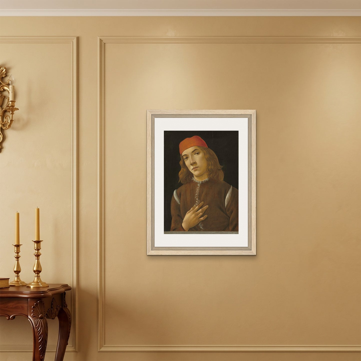 Orlonzo - FRAMED CANVAS WOOD 60x80cm24x32 ROOM