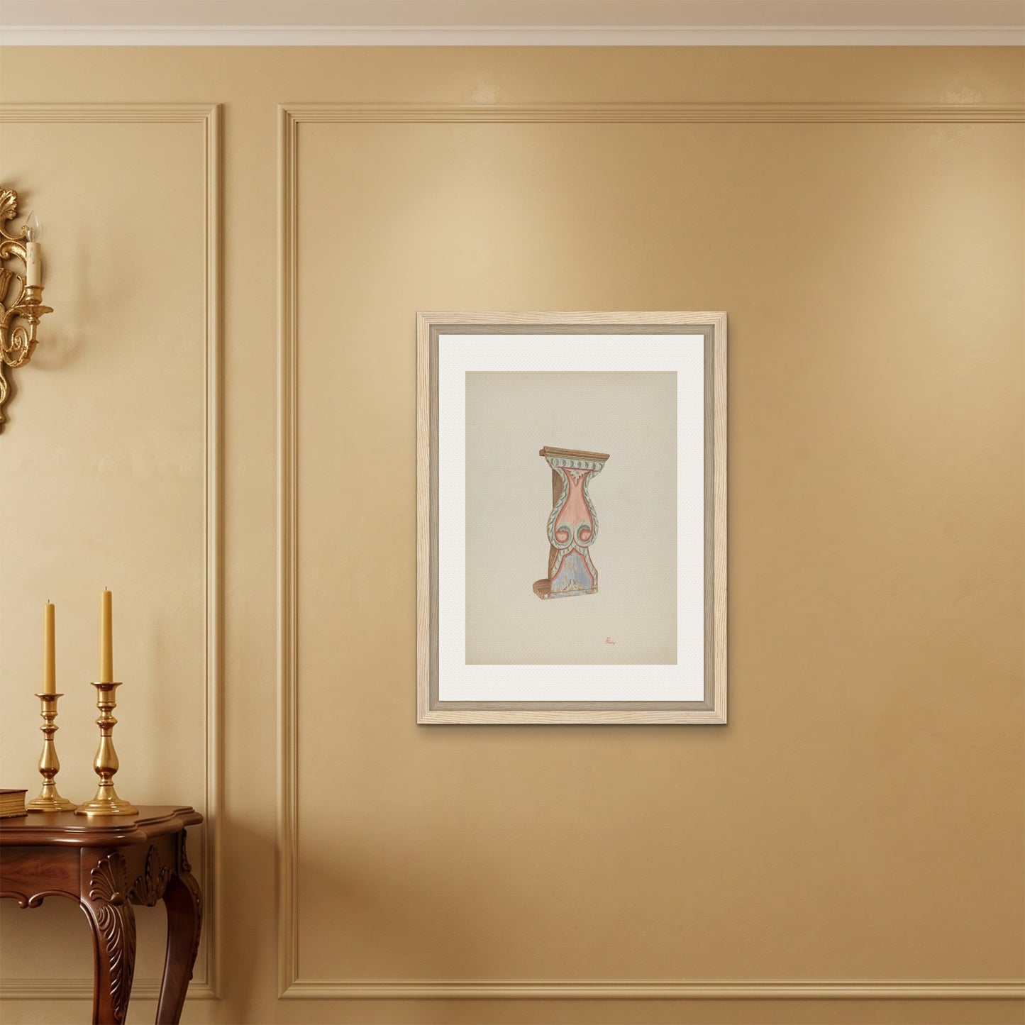 Orlonzo - FRAMED CANVAS WOOD 60x80cm24x32 ROOM