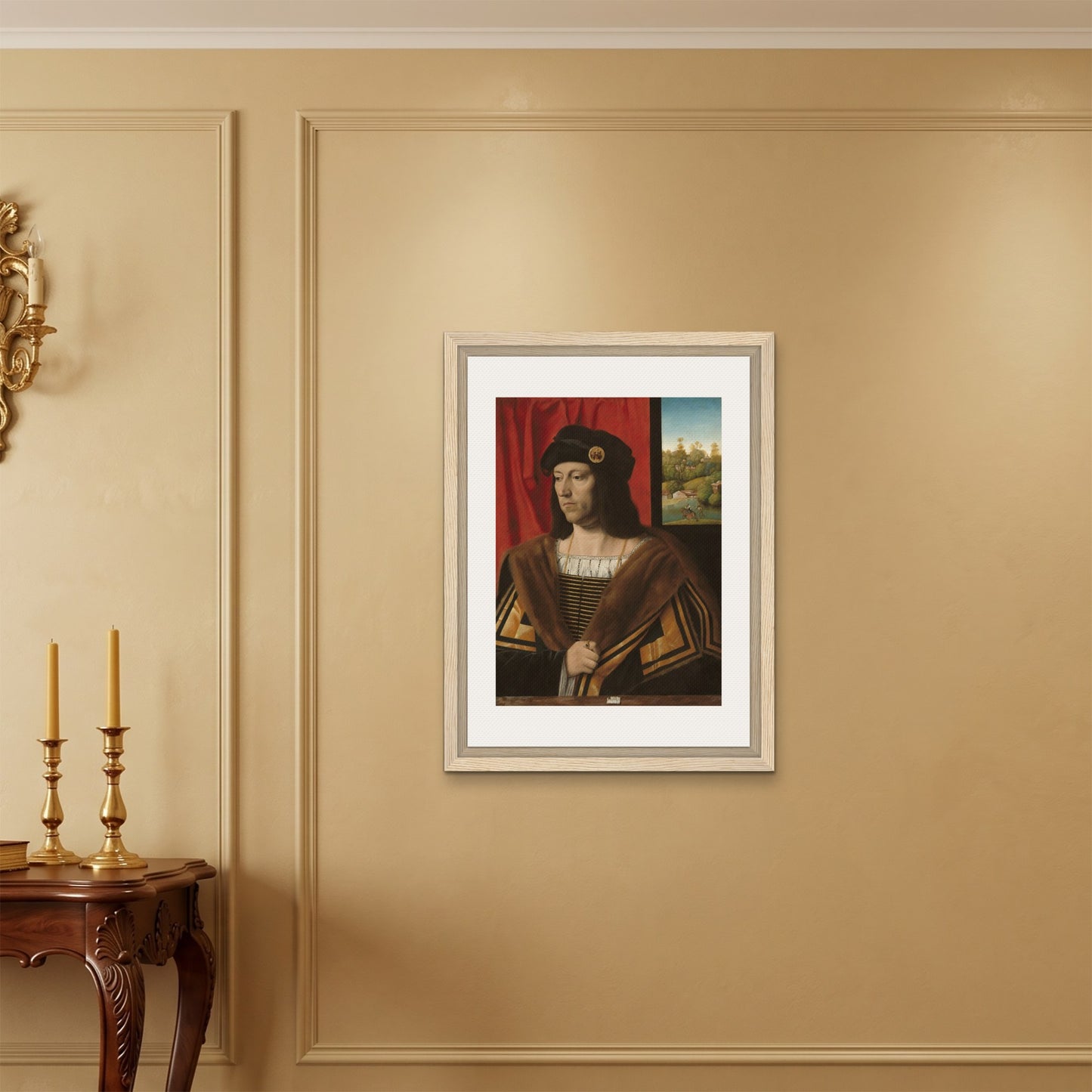 Orlonzo - FRAMED CANVAS WOOD 60x80cm24x32 ROOM
