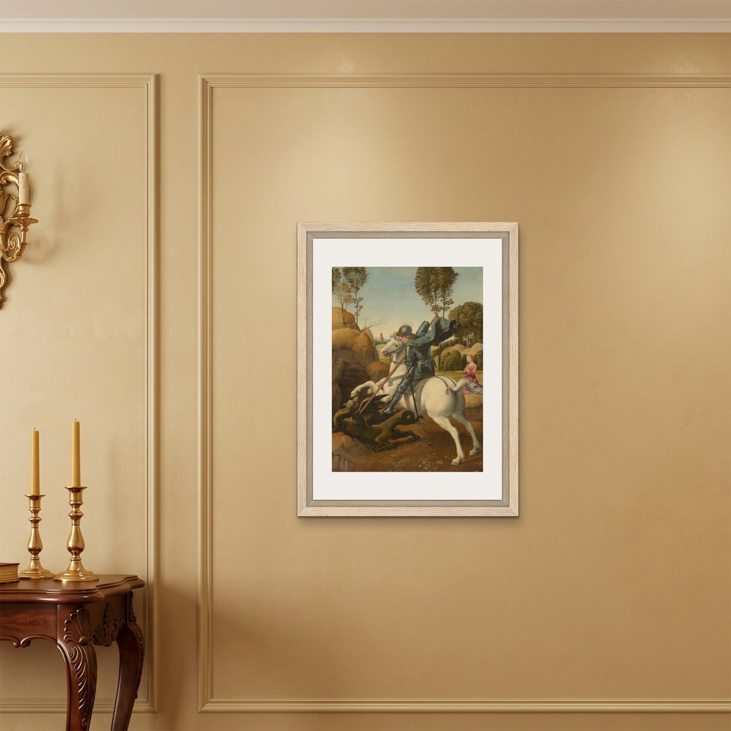 Orlonzo - FRAMED CANVAS WOOD 60x80cm24x32 ROOM